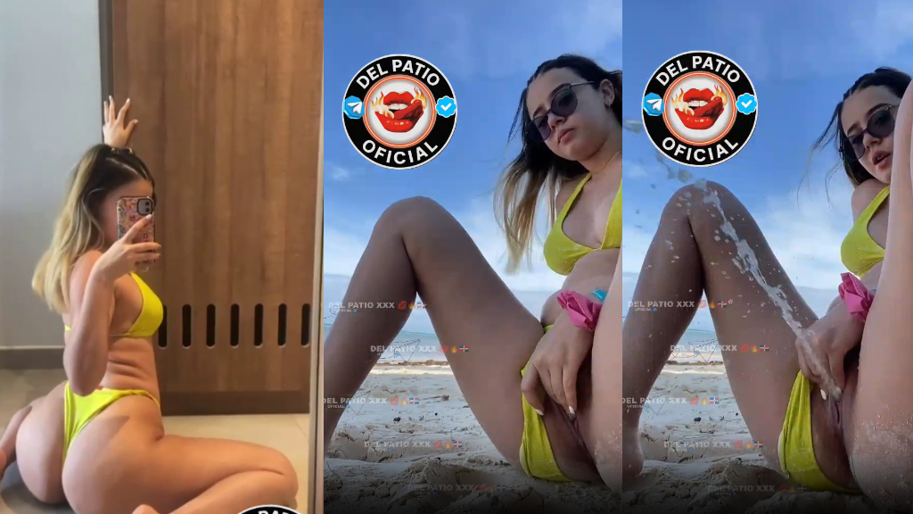 LELICHA DE SANTIAGO SQUIRT EN LA PLAYA PARTE 1