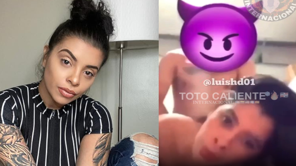 Bianca polonoa hija de del pelotero luis polonia con 2 hombres follando
